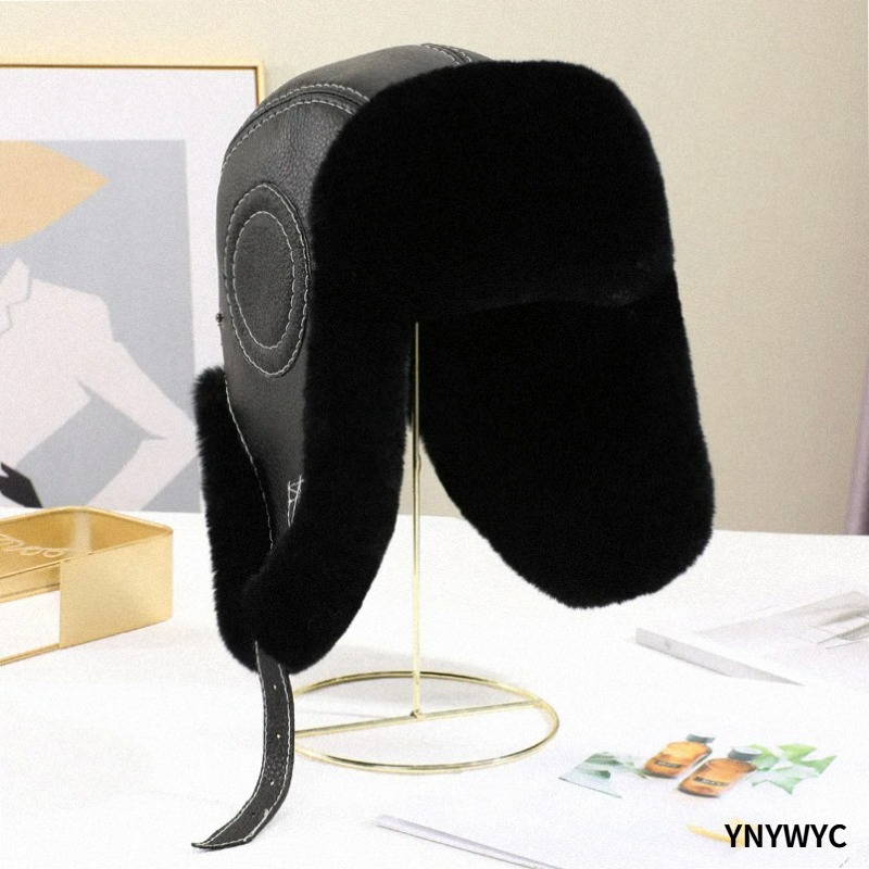 Winter Trapper Hat - Hot Sale Winter Men's 100% Real
