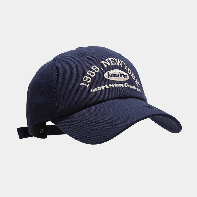 1989 New York Embroidered Base - Dad Hat Cotton review and price