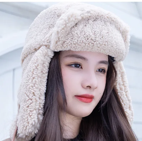 Y2K Girls Women Bomber Hat Pil - Winter Trapper Hat review and price