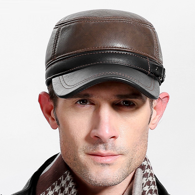 Cowskin Genuine Leather Baseba - Baseball Cap Structured review and price