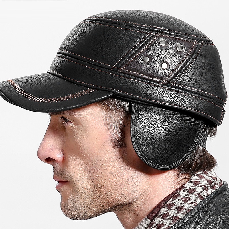 Cowskin Genuine Leather Baseba - Baseball Cap Structured review and price