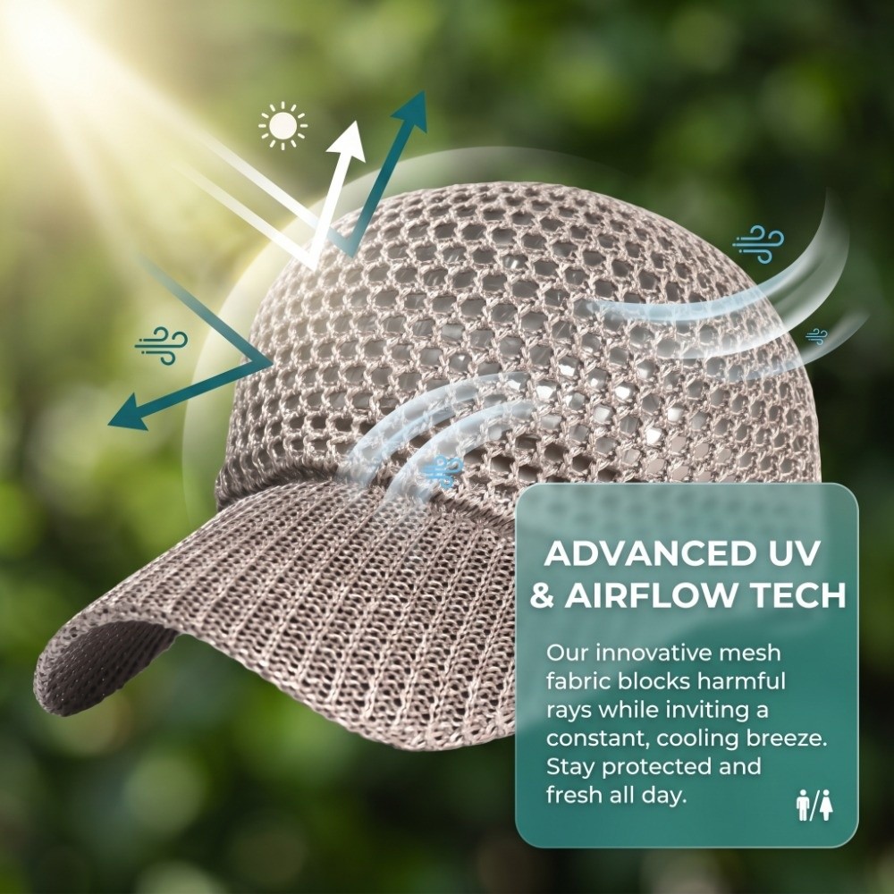 Versatile Polyester Breathable - Trucker Cap Mesh review and price