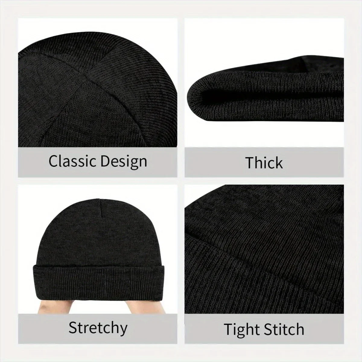 2026 New Unisex Rib Knit Cuffe - Beanie Cuffed Knit review and price