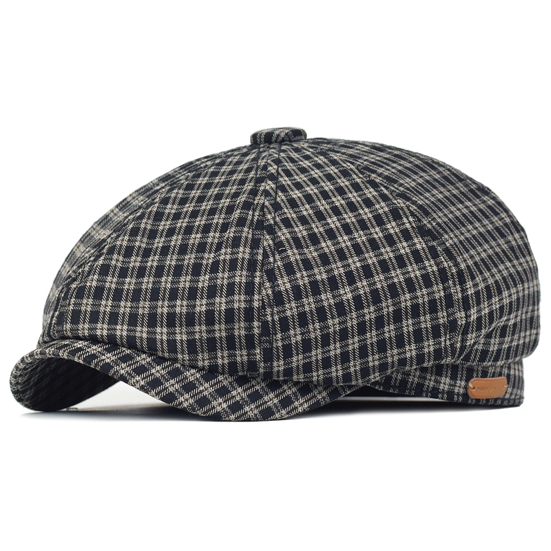 Spring Summer Plaid Newsboy Ca - Dad Hat Cotton review and price
