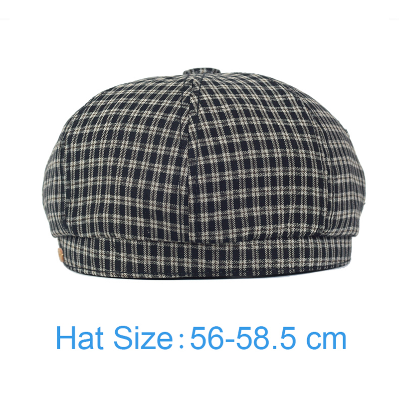 Spring Summer Plaid Newsboy Ca - Dad Hat Cotton review and price