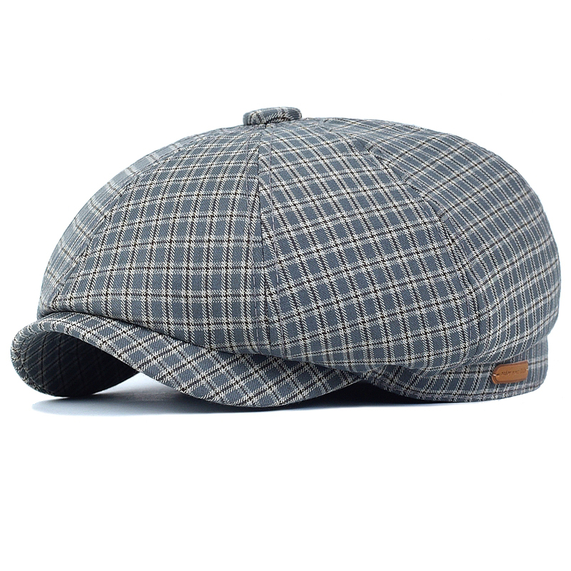 Spring Summer Plaid Newsboy Ca - Dad Hat Cotton review and price