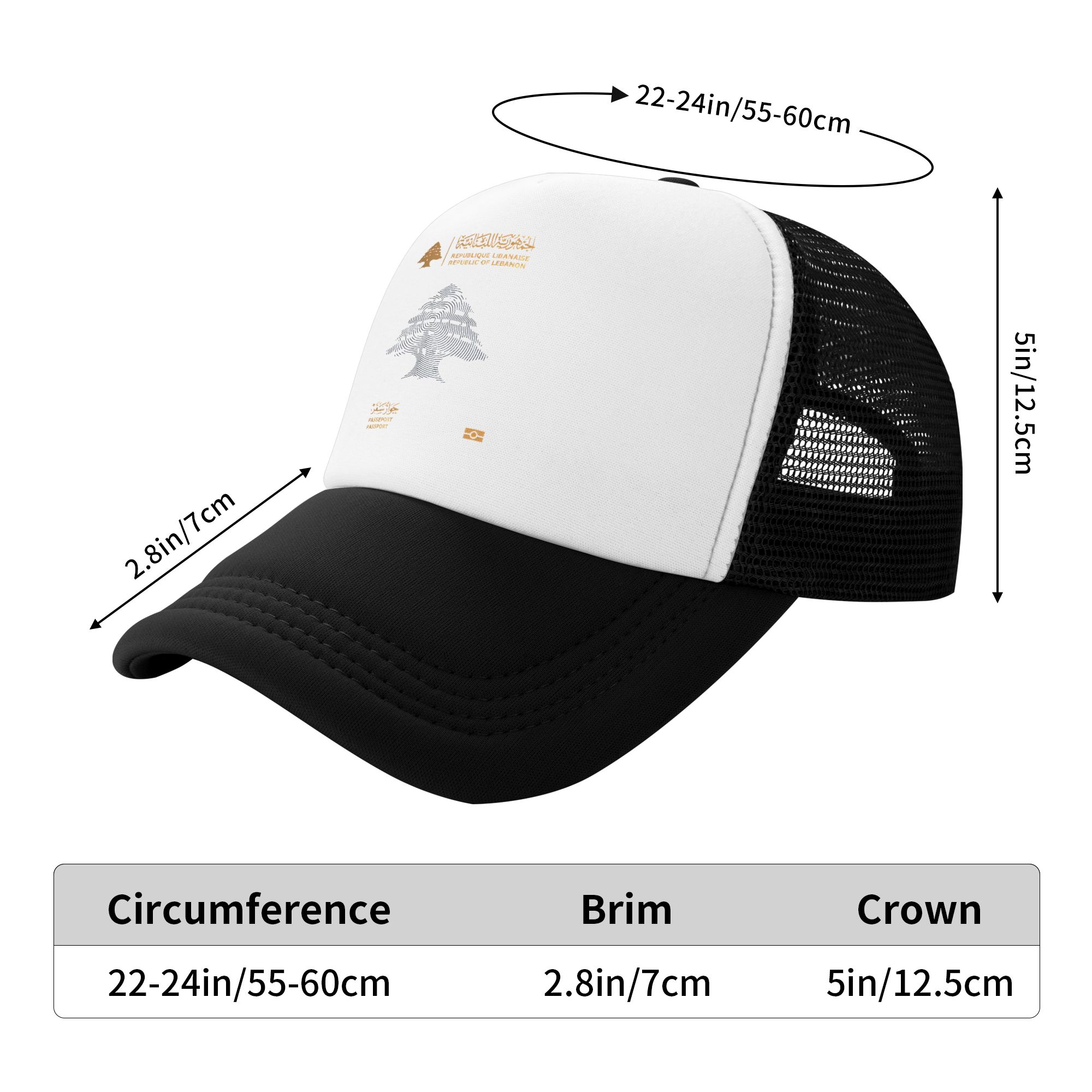 Lebanon Passport  Sun Hats  Tr - Trucker Cap Mesh review and price