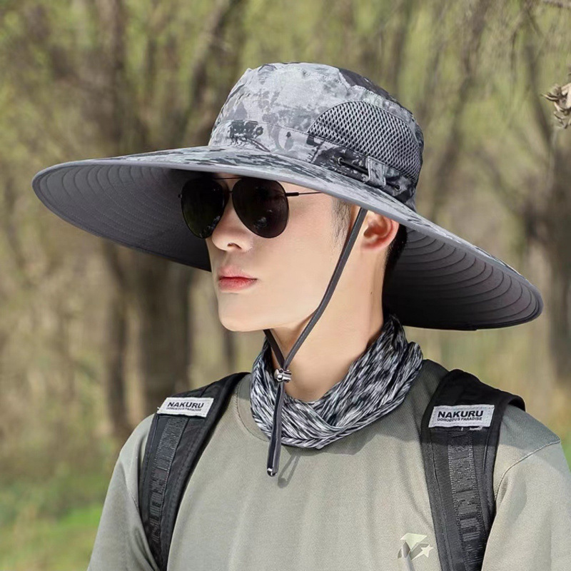 Summer Men's Outdoor Sun Hat - - Snapback Hat Flat review and price