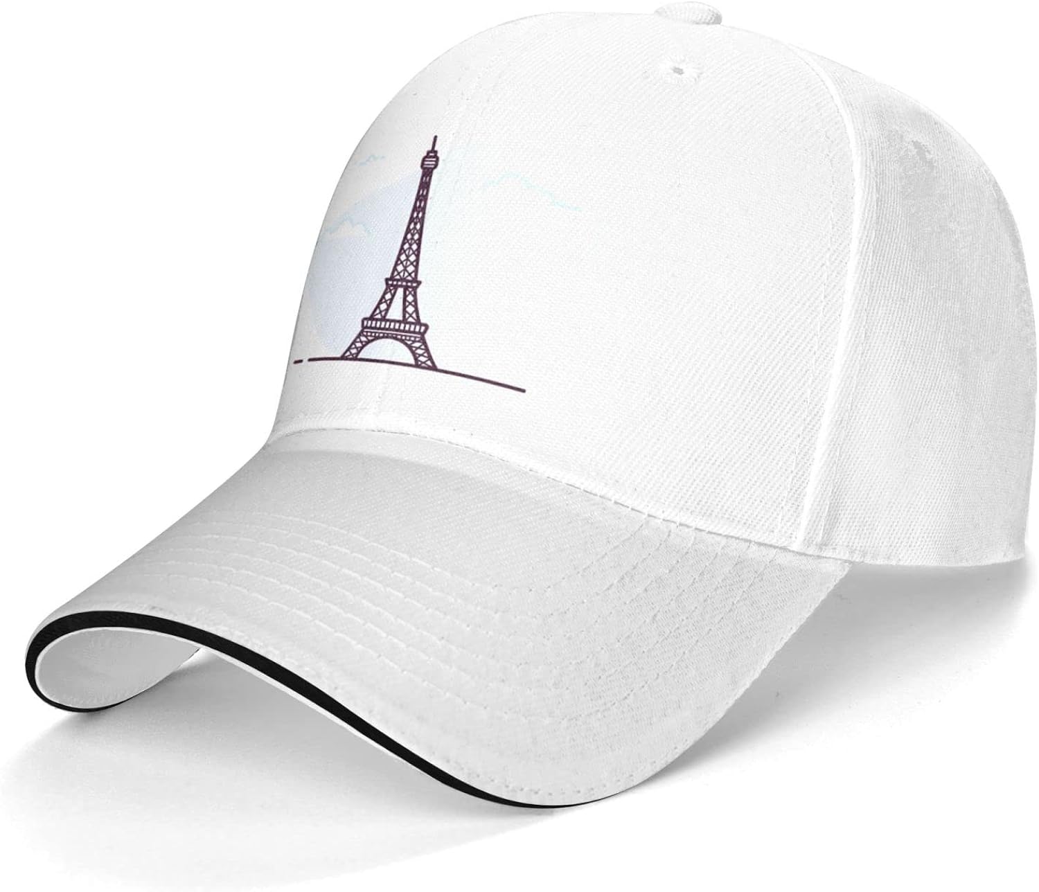 Paris Eiffel Tower Baseball Ca - Dad Hat Cotton review and price