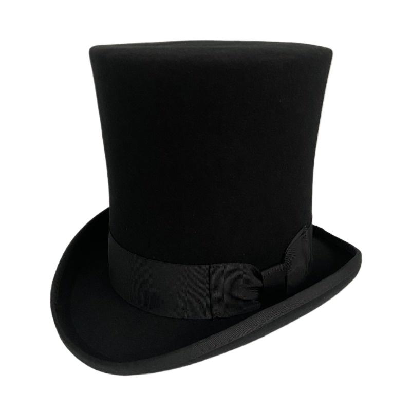 Black Wool Felt Top Hat Men's  - Fedora Hat Wool review and price