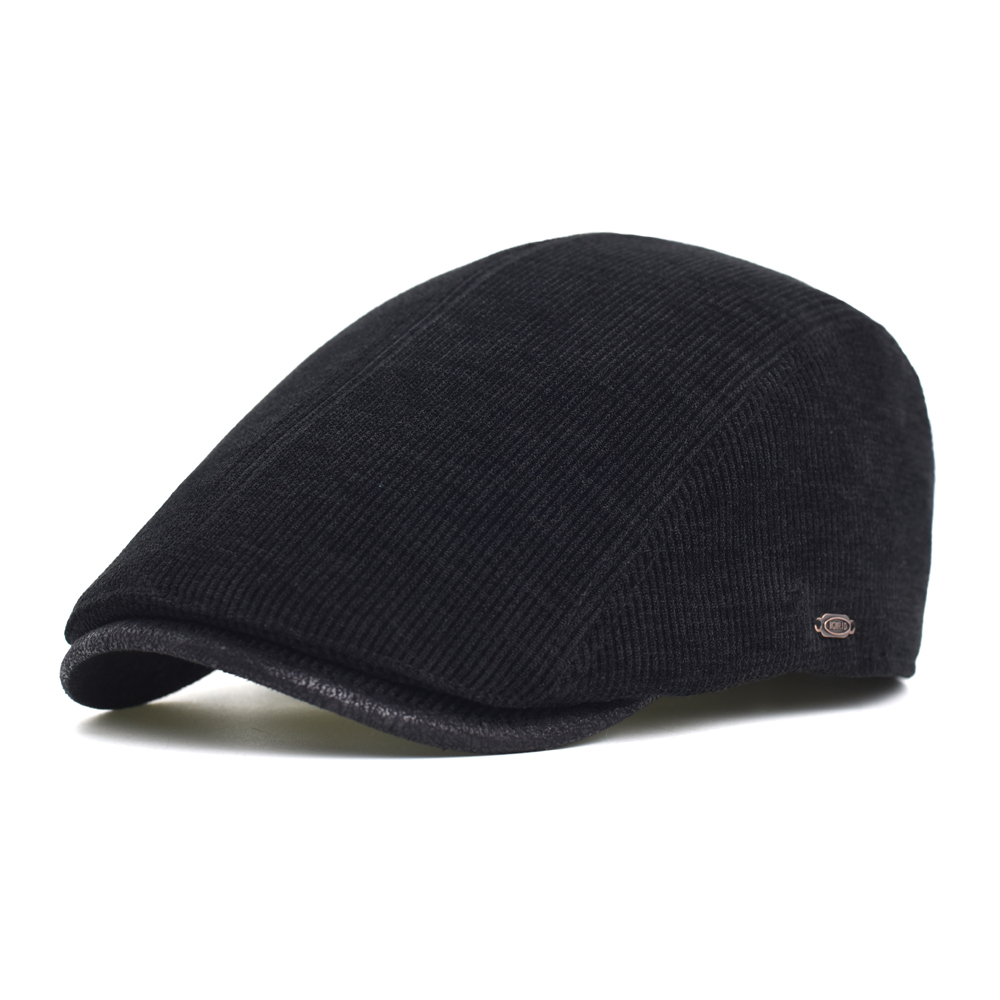 Newsboy Cap Men Winter Thick W - Dad Hat Cotton review and price
